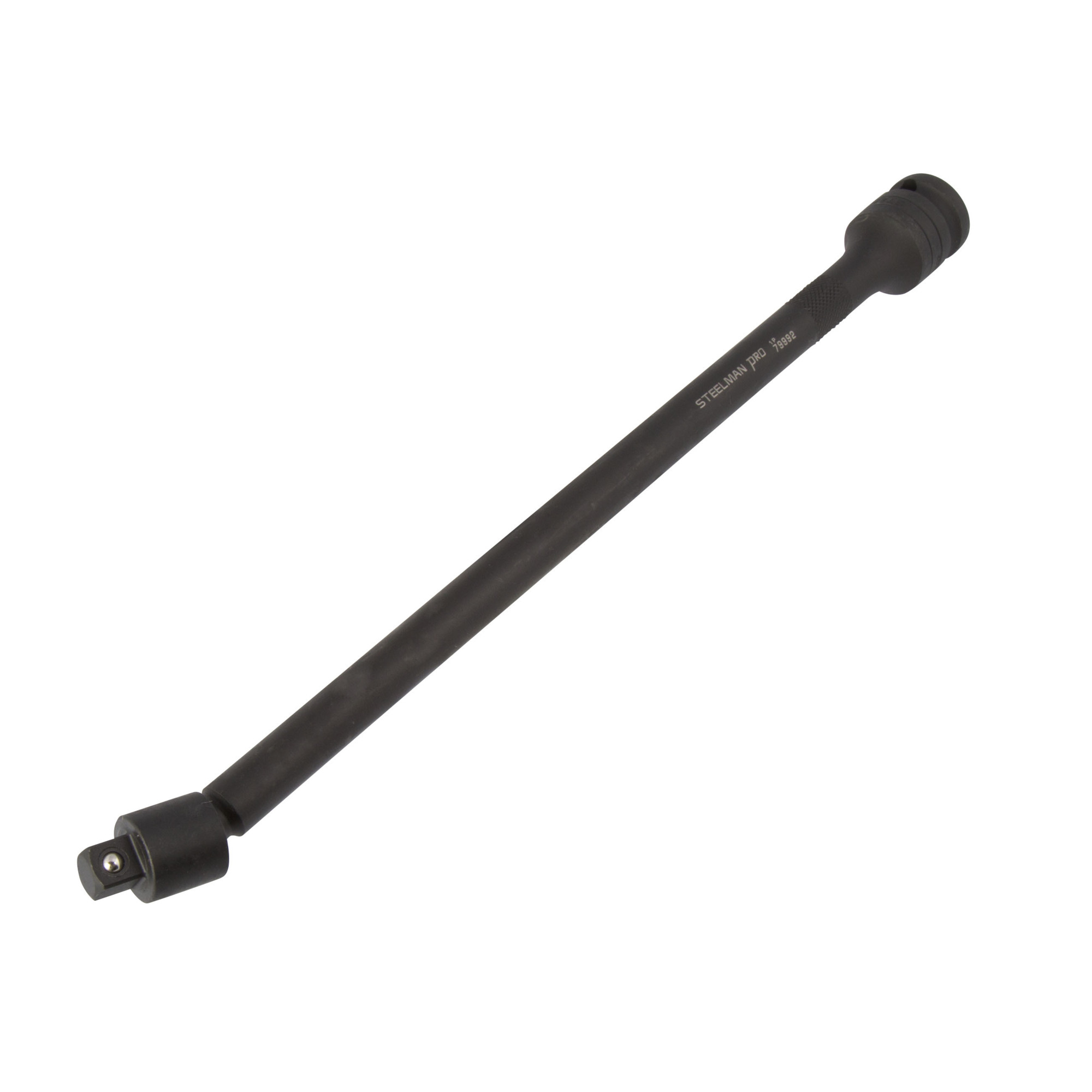 STEELMAN 1/2-Inch Drive, 3/8-Inch Pinless Swivel Impact Extension, 12-Inch, Model# 79992